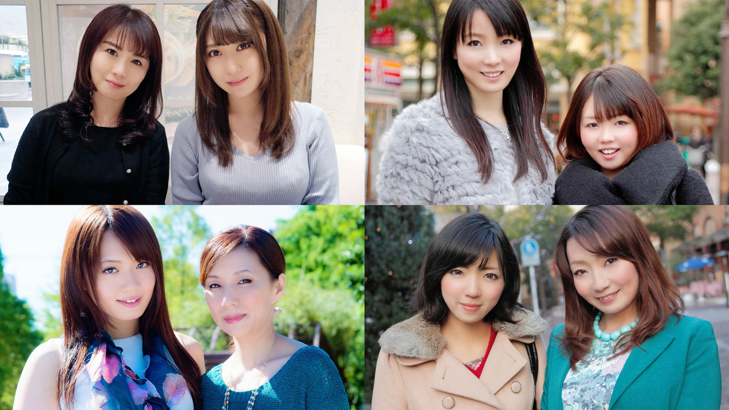 母娘繚乱!熟々なお母さんとピチピチな娘さんではどちらにします?う~んできれば親子丼で! 4時間BEST vol.1
