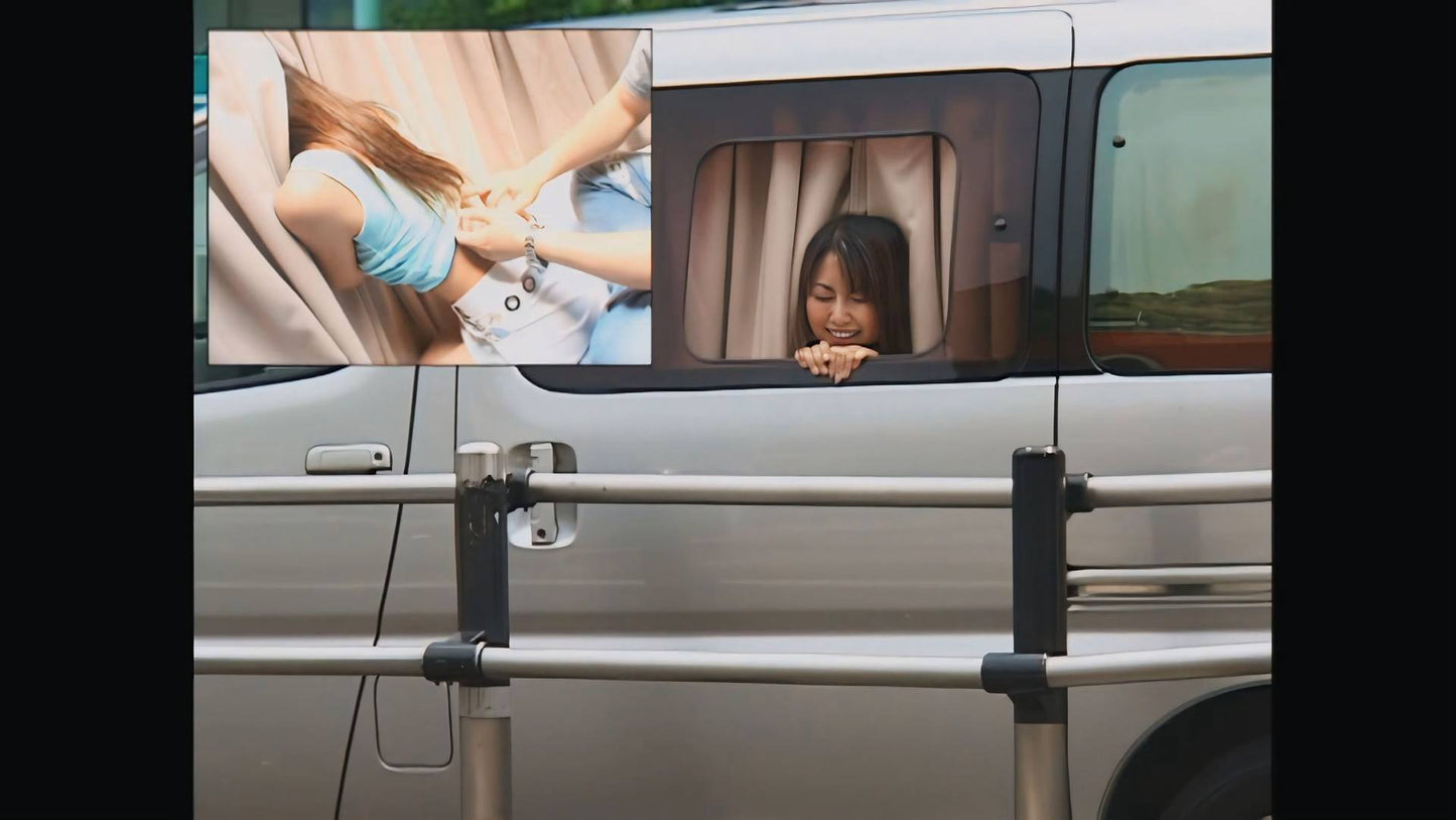 【AIリマスター 名作復刻】顔は原宿カラダは車中!!青木玲