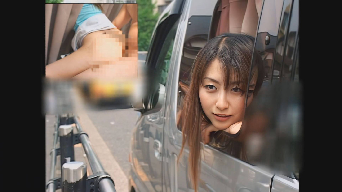 【AIリマスター 名作復刻】顔は原宿カラダは車中!!青木玲